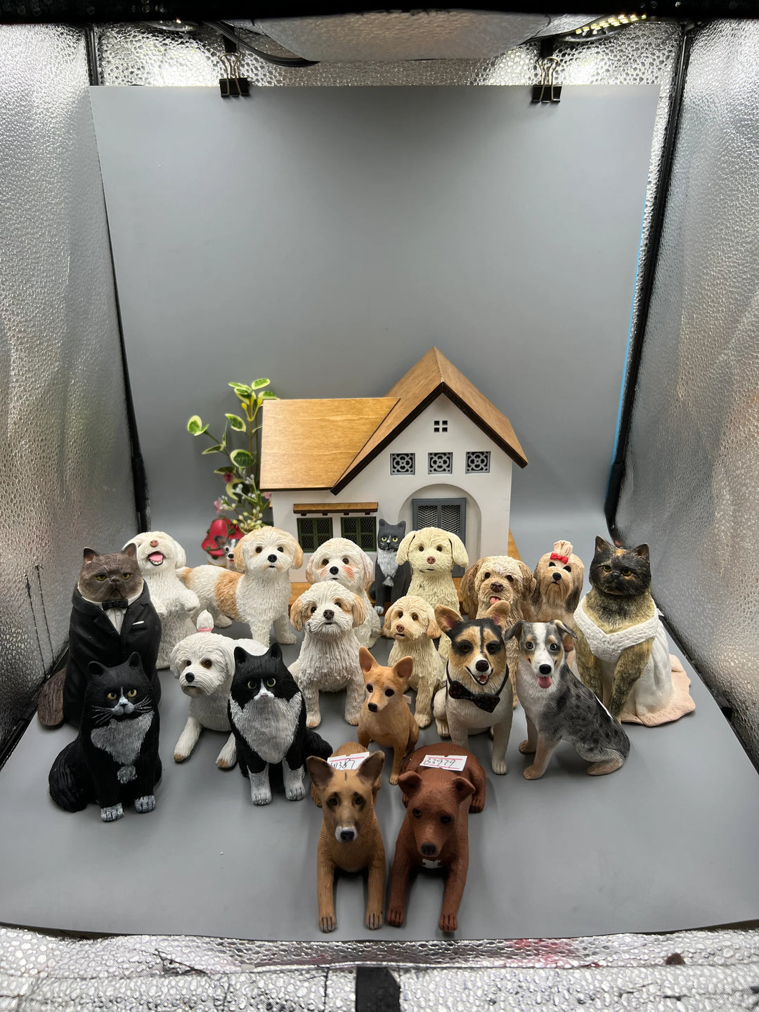 Custom Dog Figurine Cake Topper