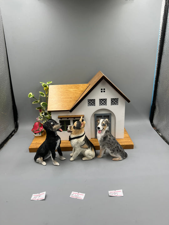 Custom Dog Figurine Cake Topper