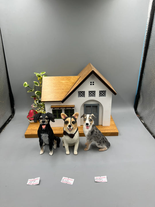 Custom Dog Figurine Cake Topper