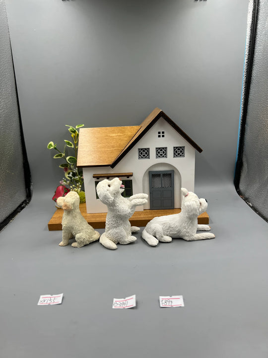 Custom Dog Figurine Cake Topper