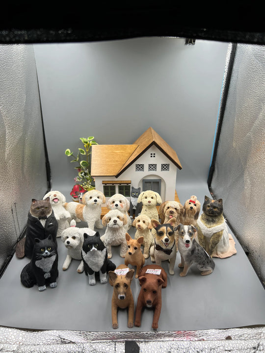 Custom Dog Figurine Cake Topper