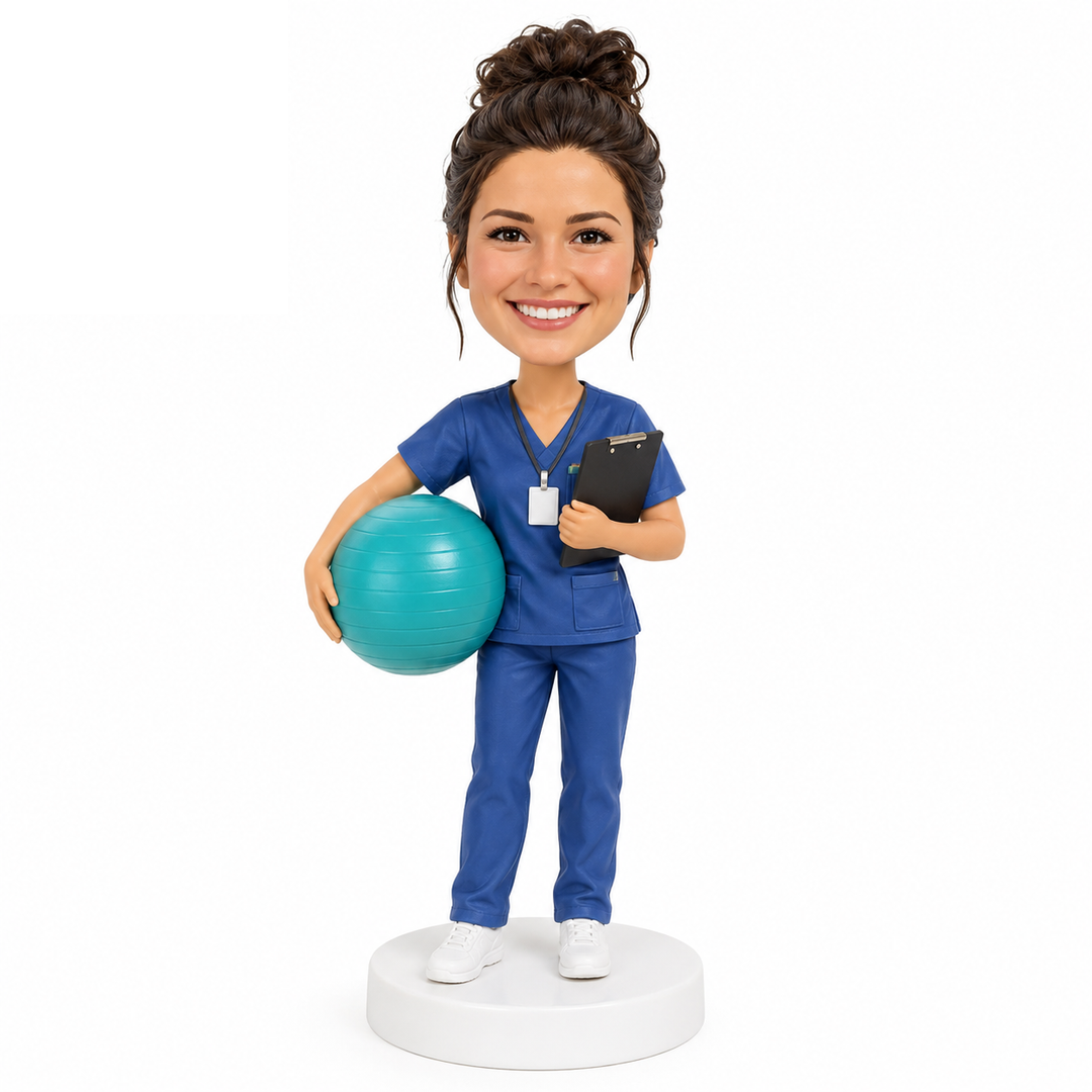 Custom occupational therapist bobblehead product image 2