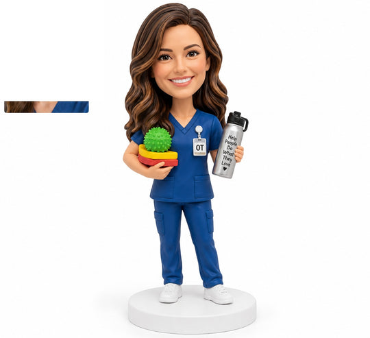 Custom occupational therapist bobblehead product image 5