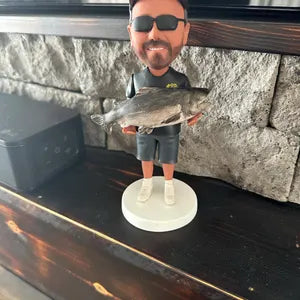 Custom Bobblehead - The Fishing Gift That’ll Make Them Bobble With Joy