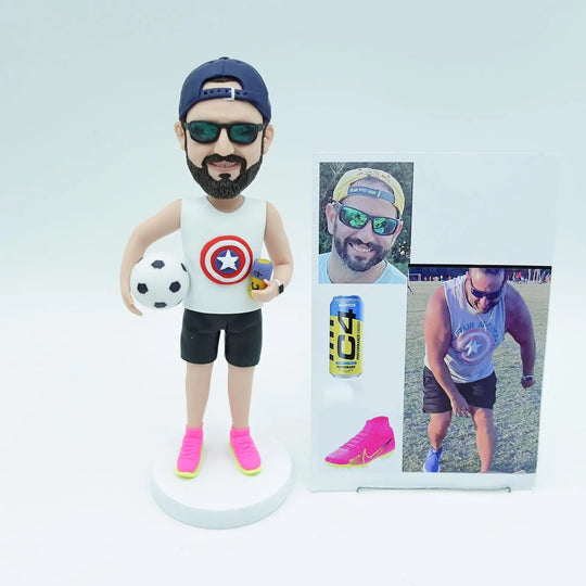Custom Soccer Coach Bobblehead – Personalized Gift for Soccer Coaches