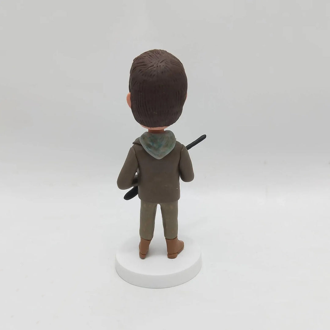 Custom Hunter Bobblehead – Personalized Bobblehead for Outdoor & Hunting Lovers