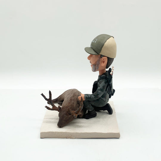 Custom Hunter Bobblehead – Personalized Bobblehead for Outdoor & Hunting Lovers