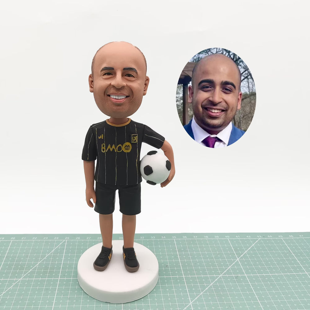 Custom Soccer Coach Bobblehead – Personalized Gift for Soccer Coaches