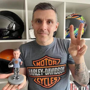Custom Bobble Head Mini Figurine - Father's Day