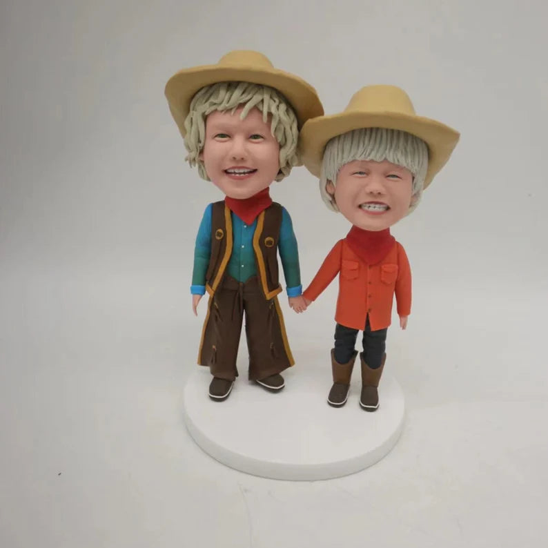 Cowboy Custom Bobblehead – Ride into the Sunset!