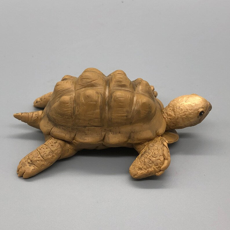 Custom Turtle Figurine – Personalized Handmade Keepsake Gift