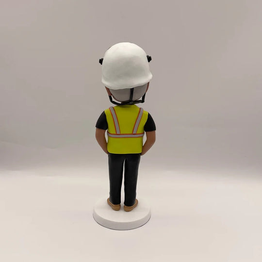 Construction Worker Custom Bobblehead – Built to Make You Smile!