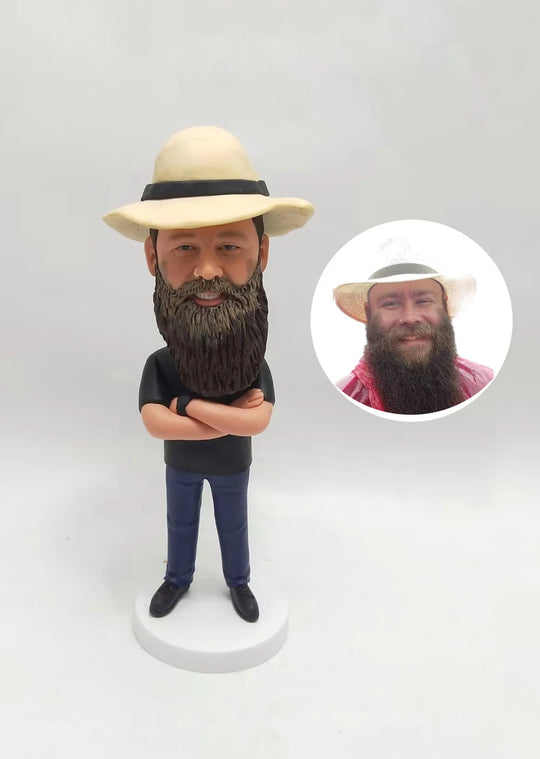 Cowboy Custom Bobblehead – Ride into the Sunset!