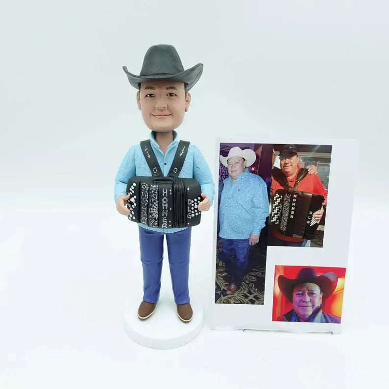 Cowboy Custom Bobblehead – Ride into the Sunset!