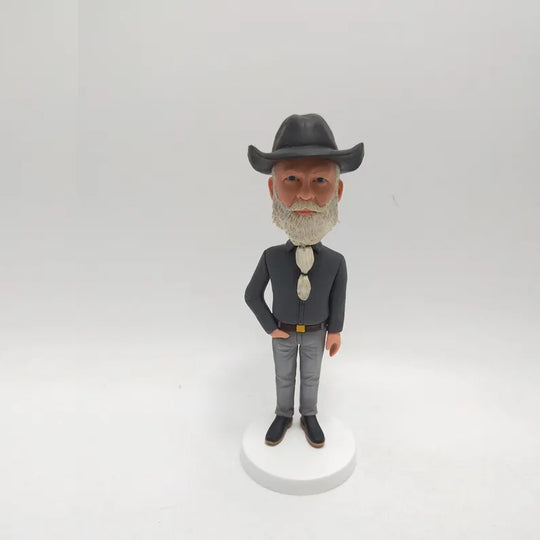 Cowboy Custom Bobblehead – Ride into the Sunset!