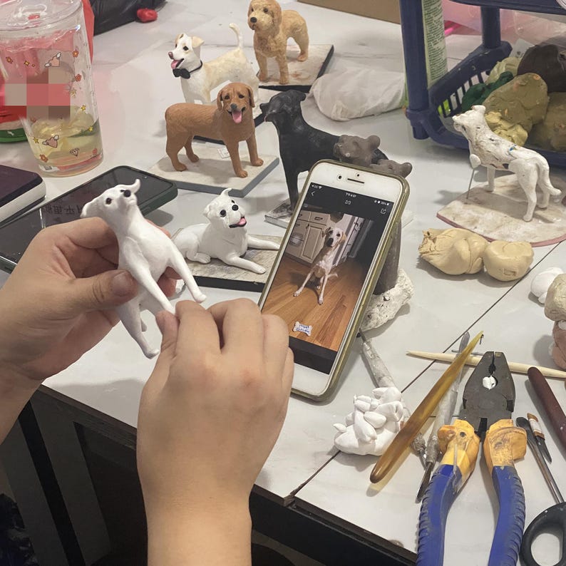 Shared pet sculpting workshop photo