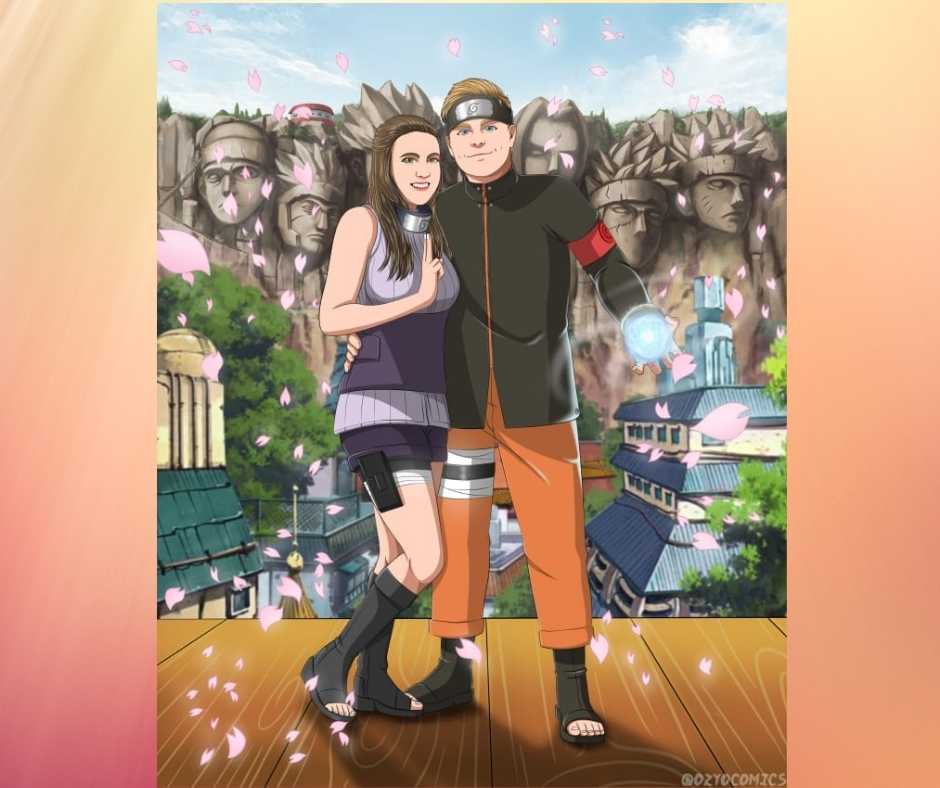 Custom Anime Portrait, Anime Couple Personalized Illustration, Anniversary  Gifts | eBay