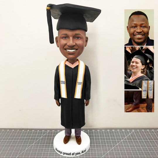 Custom Graduation Bobble Head | Graduation Figurine | Coupleofthings