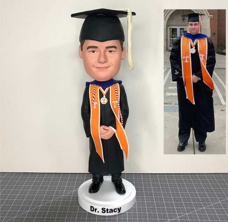 Custom Graduation Bobble Head | Graduation Figurine | Coupleofthings